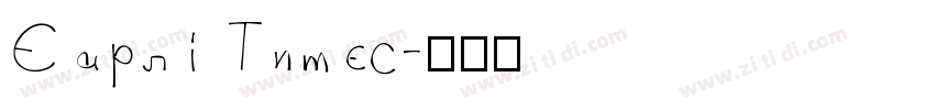 Early Times字体转换